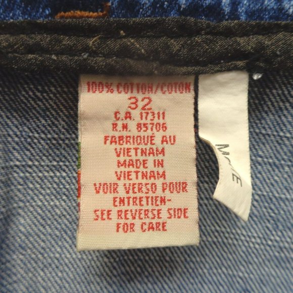 BUFFALO DAVID BITTON WOMENS DENIM BLUE SKIRT SZ 32 - Picture 4 of 4